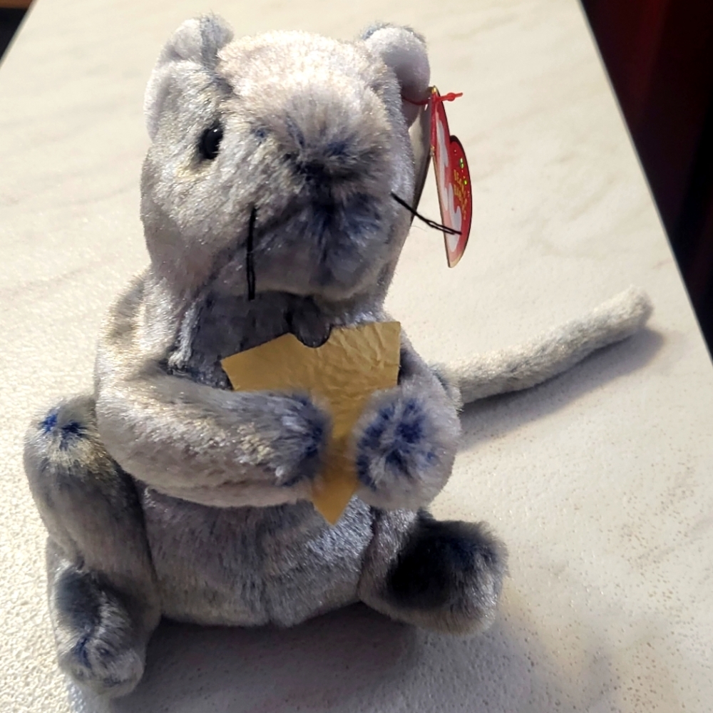 Ty toy mouse named Cheddar
